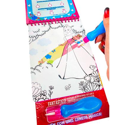 Imagem de Livro - Diversão com Água - Kit com 3 Aquabooks Meninas