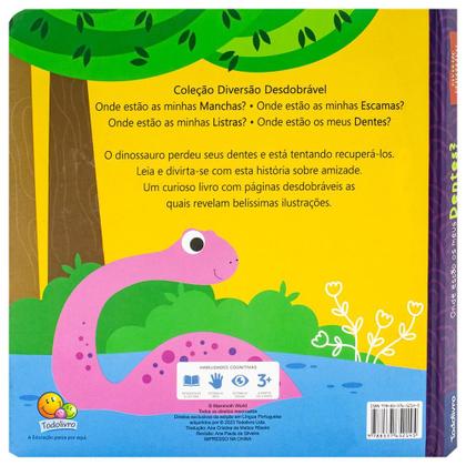 Imagem de Livro - Diversão Desdobrável: Onde estão os meus dentes?