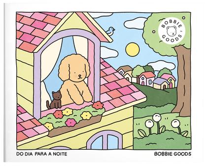 Imagem de Livro - Do dia para a noite (Day to night) – Livro de colorir oficial Bobbie Goods