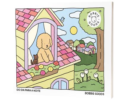 Imagem de Livro - Do dia para a noite (Day to night) – Livro de colorir oficial Bobbie Goods
