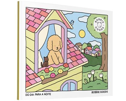 Imagem de Livro - Do dia para a noite (Day to night) – Livro de colorir oficial Bobbie Goods