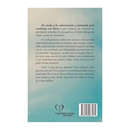 Imagem de Livro - Do medo à fé