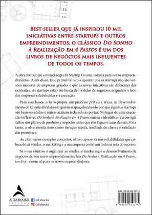 Imagem de Livro - Do sonho à realização em 4 passos