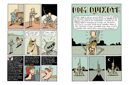 Imagem de Livro - Dom Quixote em quadrinhos - Volume 1