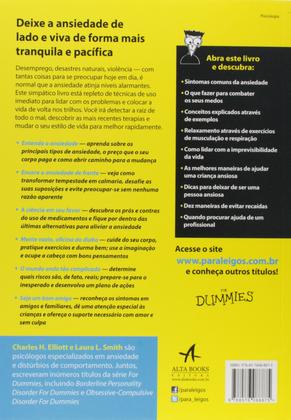 Imagem de Livro - Dominando a ansiedade Para Leigos