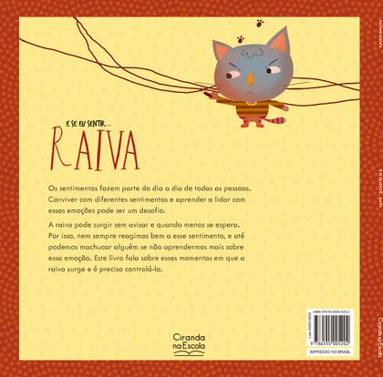Imagem de Livro - E se eu sentir... raiva