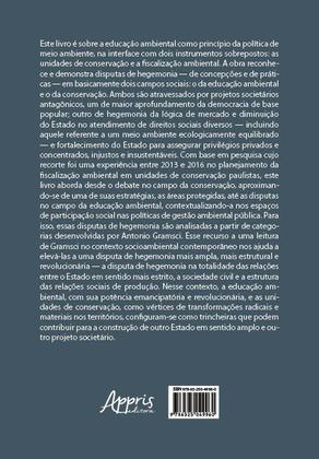 Imagem de Livro - Educação ambiental, conservação e disputas de hegemonia