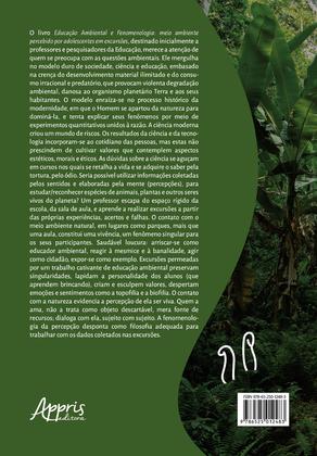 Imagem de Livro - Educação ambiental e fenomenologia
