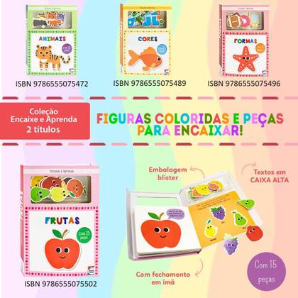 Imagem de Livro - Encaixe e Aprenda: Formas