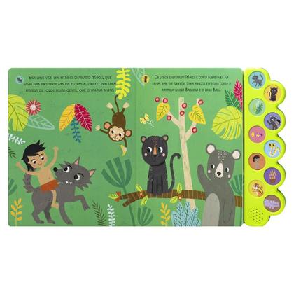 Imagem de Livro - Encantos Sonoros: Livro da Selva