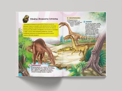 Imagem de Livro - Enciclopédia Ilustrada - Mundo dos Dinossauros