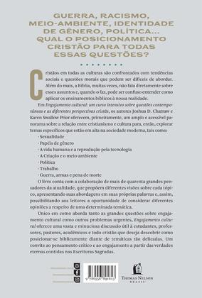 Imagem de Livro - Engajamento cultural