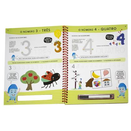 Imagem de Livro - Ensino Fundamental Alfabetização Escreva e Apague: Números