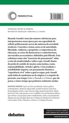 Imagem de Livro - Entre o Passado e o Futuro