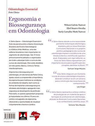 Imagem de Livro - Ergonomia e Biossegurança em Odontologia