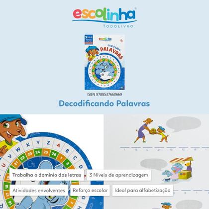 Imagem de Livro - Escolinha Decodificando Palavras