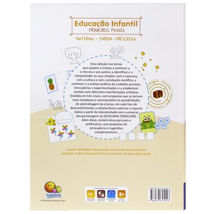 Imagem de Livro - Escolinha Educação Infantil - Primeiros Passos: Pré-Escola