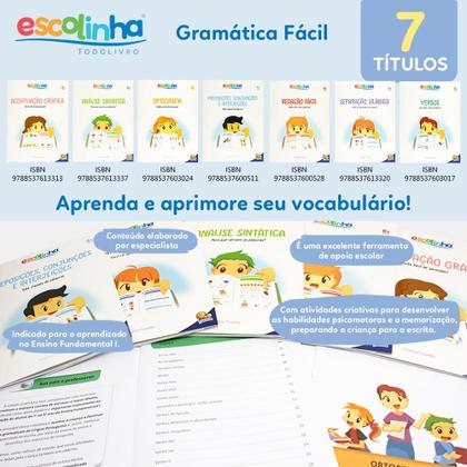 Imagem de Livro - Escolinha Gramática Fácil: Análise Sintática