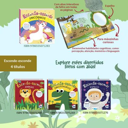 Imagem de Livro - Esconde-Esconde: Unicórnios