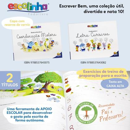 Imagem de Livro - Escrever Bem: Desenvolvendo a Coord. Motora (Escolinha T)