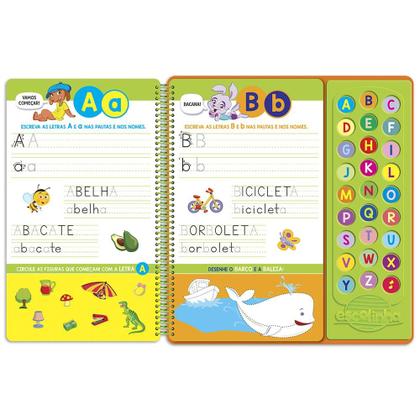 Imagem de Livro - Escute e Aprenda! Escreva Apague ABC com Sons (Escolinha Todolivro)