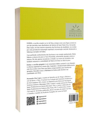 Imagem de Livro - Esdras - Comentários Expositivos Hagnos