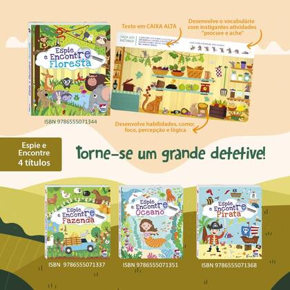 Imagem de Livro - Espie e Encontre: Floresta