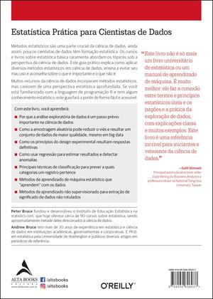 Imagem de Livro - Estatística prática para cientistas de dados