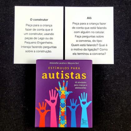 Imagem de Livro - Estímulos para autistas