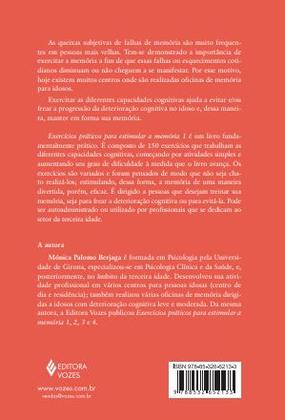 Imagem de Livro - Exercícios práticos para estimular a memória Vol. 1
