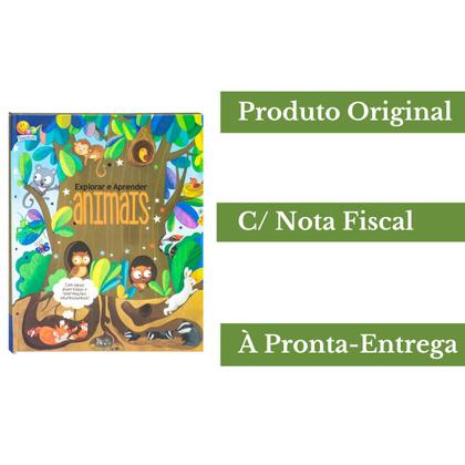 Imagem de Livro Explorar E Aprender - ANIMAIS - Grande C/ Abas Interativas - Todolivro
