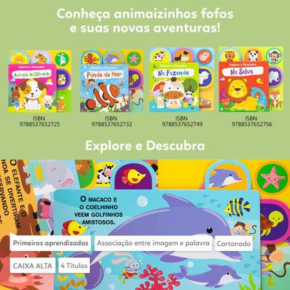 Imagem de Livro - Explore e Descubra: Na Fazenda