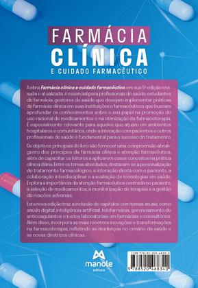 Imagem de Livro - Farmácia clínica e cuidado farmacêutico