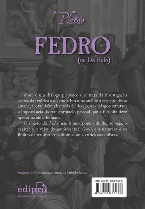 Imagem de Livro - Fedro, ou Do Belo - Platão