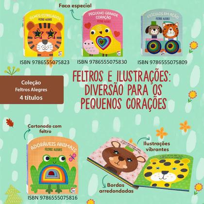 Imagem de Livro - Feltros Alegres: Adoráveis Animais