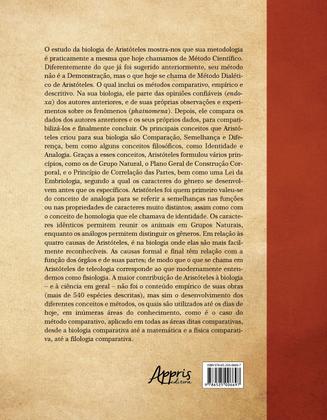 Imagem de Livro - Filosofia da biologia de Aristóteles