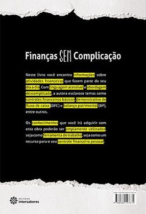 Imagem de Livro - Finanças sem complicação