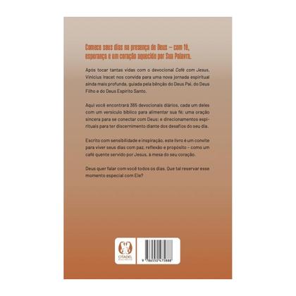 Imagem de Livro físico, Café com Jesus 2, Com a Bênção de Deus Pai, Deus Filho e Deus Espírito Santo, Vinícius Iracet