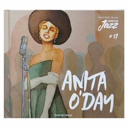 Imagem de Livro Físico Com CD Coleção Folha Lendas do Jazz Volume 17 Anita O'Day