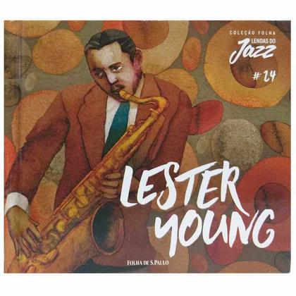 Imagem de Livro Físico Com CD Coleção Folha Lendas do Jazz Volume 24 Lester Young - Publifolha