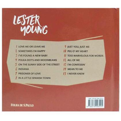 Imagem de Livro Físico Com CD Coleção Folha Lendas do Jazz Volume 24 Lester Young - Publifolha