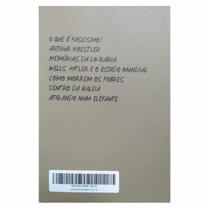 Imagem de Livro Físico Ensaios Incluindo O Que é Fascismo George Orwell Pé da Letra