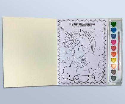 Imagem de Livro - Floresta Encantada Livro para Pintar com Aquarela