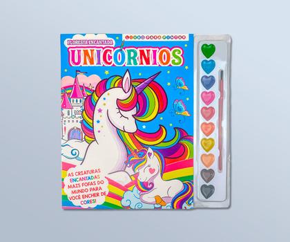 Imagem de Livro - Floresta Encantada Livro para Pintar com Aquarela