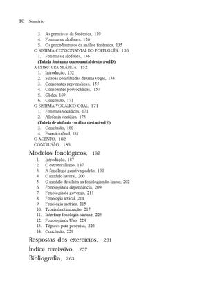 Imagem de Livro - Fonética e fonologia do português