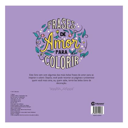 Imagem de Livro - Frases de Amor para Colorir