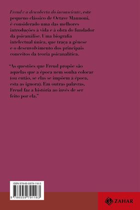 Imagem de Livro - Freud e a descoberta do inconsciente