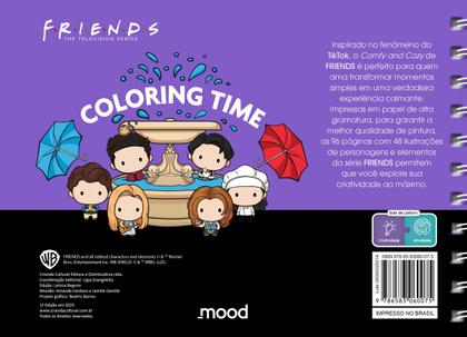 Imagem de Livro - Friends - Coloring Time