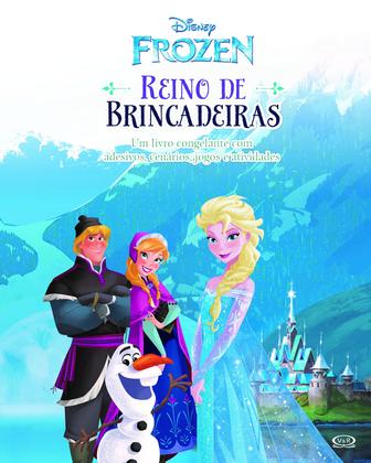 Imagem de Livro - Frozen - reino de brincadeiras