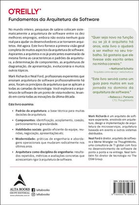 Imagem de Livro - Fundamentos da arquitetura de Software